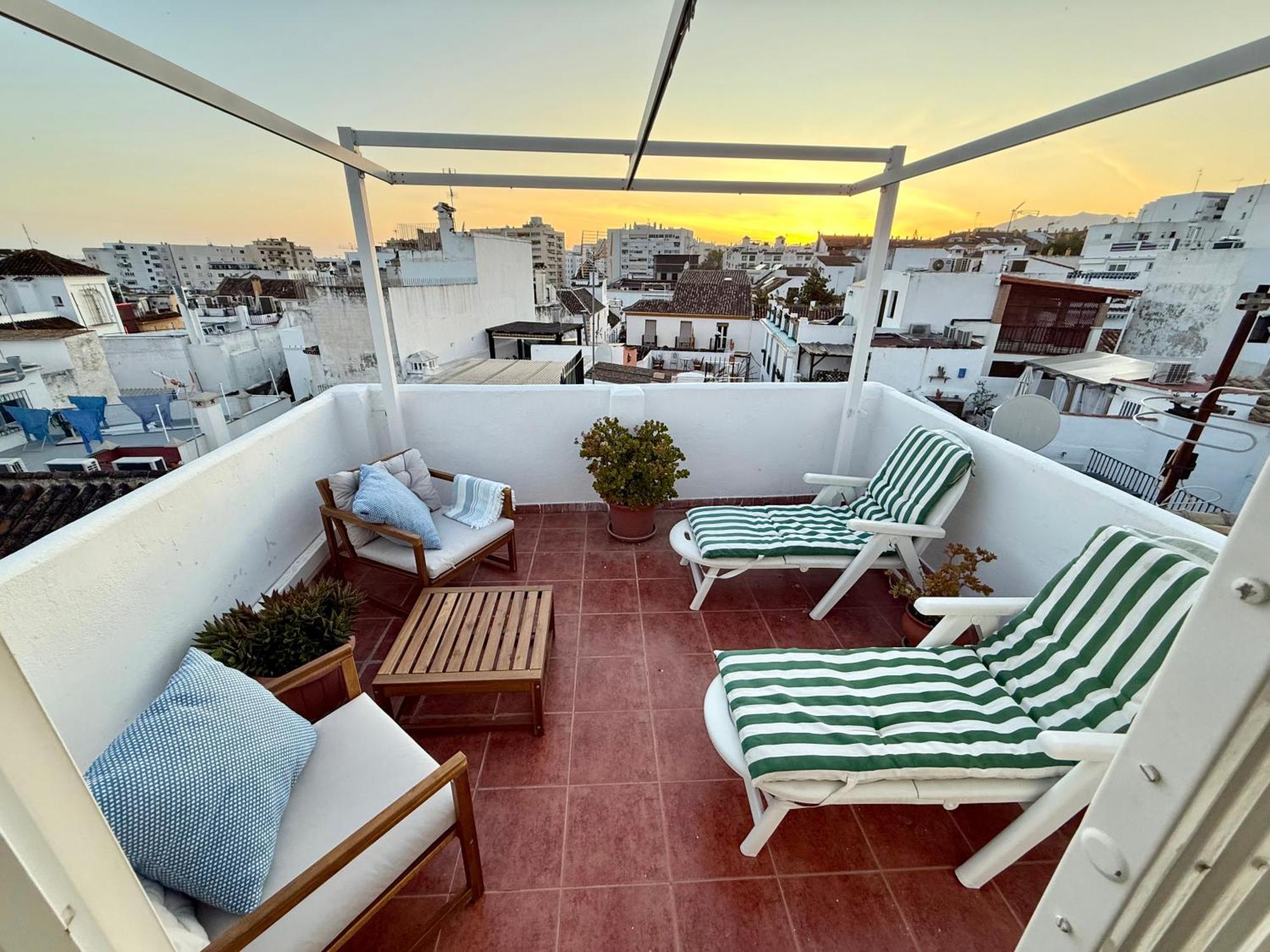 Old Town House With Terrace Villa Marbella Exterior photo